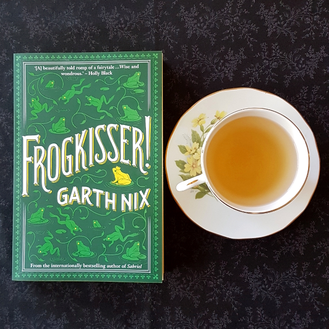 Frogkisser!, Garth Nix, middle grade, fairytale, fantasy, books and tea, tea and books, Earl Grey Editing