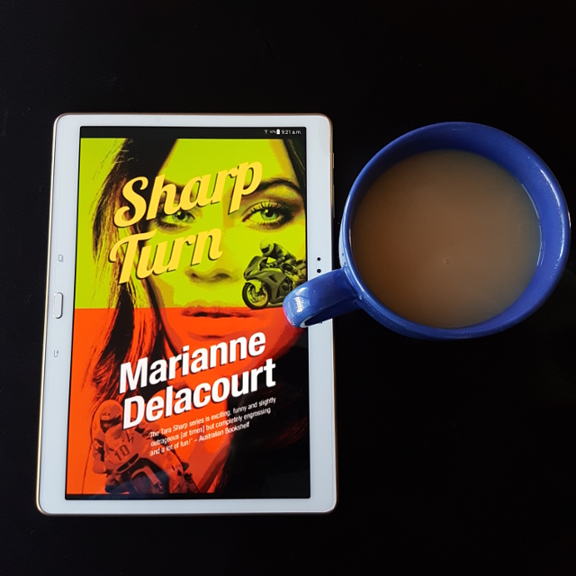 Sharp Turn, Marianne Delacourt, Twelfth Planet Press, Tara Sharp, Earl Grey Editing, books and tea, tea and books