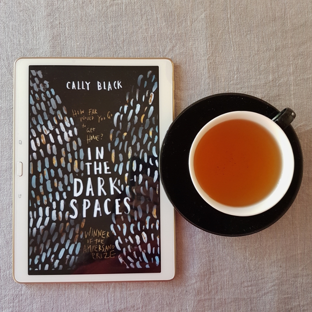 In the Dark Spaces, Cally Black, Earl Grey Editing, books and tea, tea and books