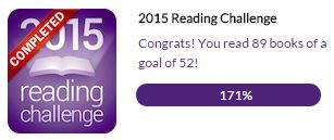 Goodreads challenge 2015