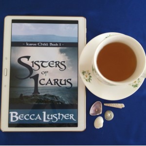 Sisters of Icarus, Becca Lusher, Icarus Child, Tales of the Aekhartain, historical fantasy, historical romance, fantasy, romance, Earl Grey Editing, tea