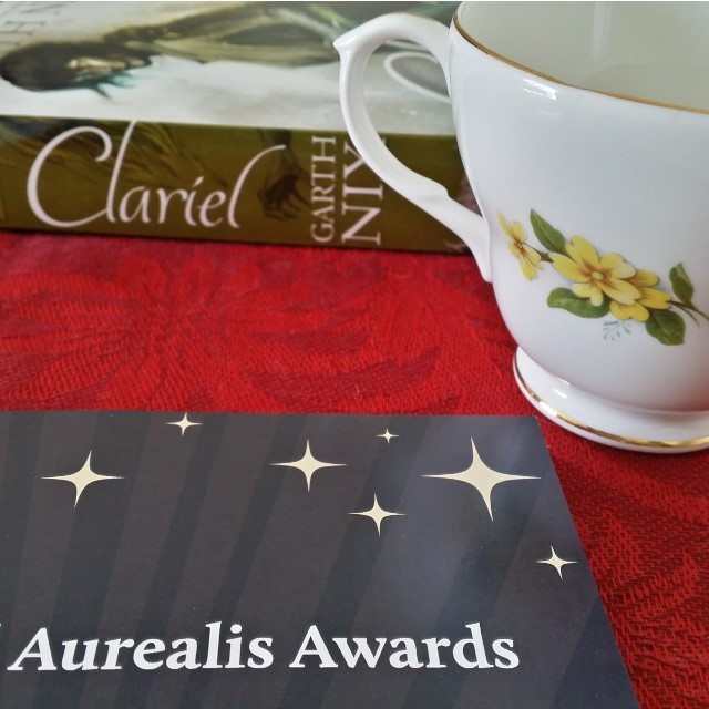 Aurealis Awards, Clariel, Garth Nix, tea and books