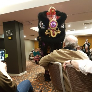 Chinese Black Lion, Lion dance, Conflux 12, Red Fire Monkey