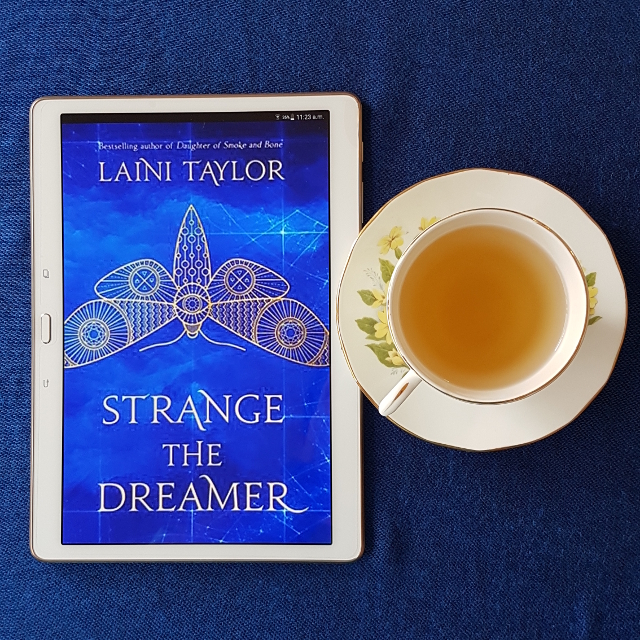 Strange the Dreamer, Laini Taylor, Earl Grey Editing, books and tea, tea and books