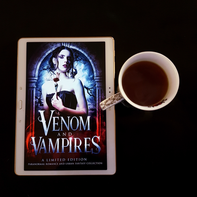 Ashes, Amanda Pillar, Graced, Graced series, Venom and Vampires, paranormal romance collection, Earl Grey Editing, tea and books, books and tea