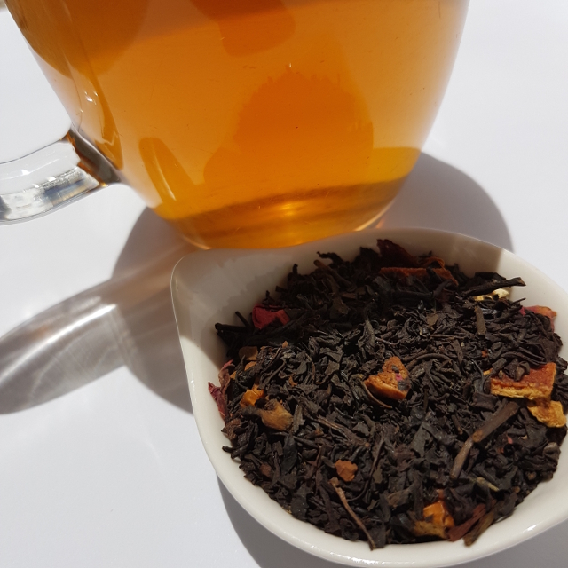 Christmas tea, Glenbog, Earl Grey Editing, loose-leaf tea