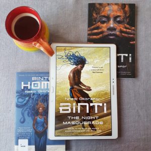 Earl Grey Editing, Binti, The Night Masquerade, Nnedi Okorafor, Tor.com, books and tea, tea and books