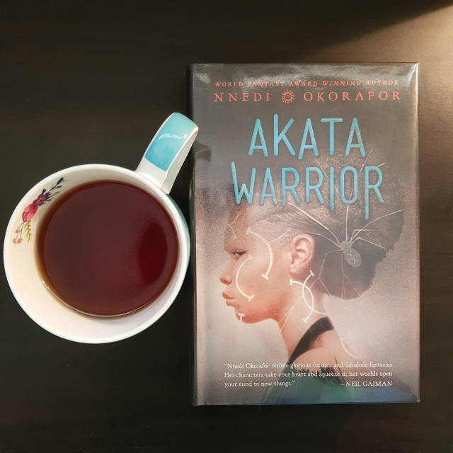 Akata Warrior, Nnedi Okorafor, Akata Witch, Earl Grey Editing, tea and books, books and tea