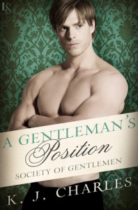 A Gentleman's Position, Society of Gentlemen, KJ Bishop, Loveswept, historical romance, m/m romance, romance, lgbtqia